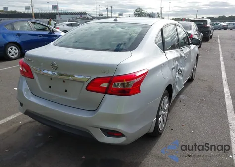 2017 Nissan Sentra Sv z USA, uszkodzony, nr VIN 3N1AB7AP6HY206513